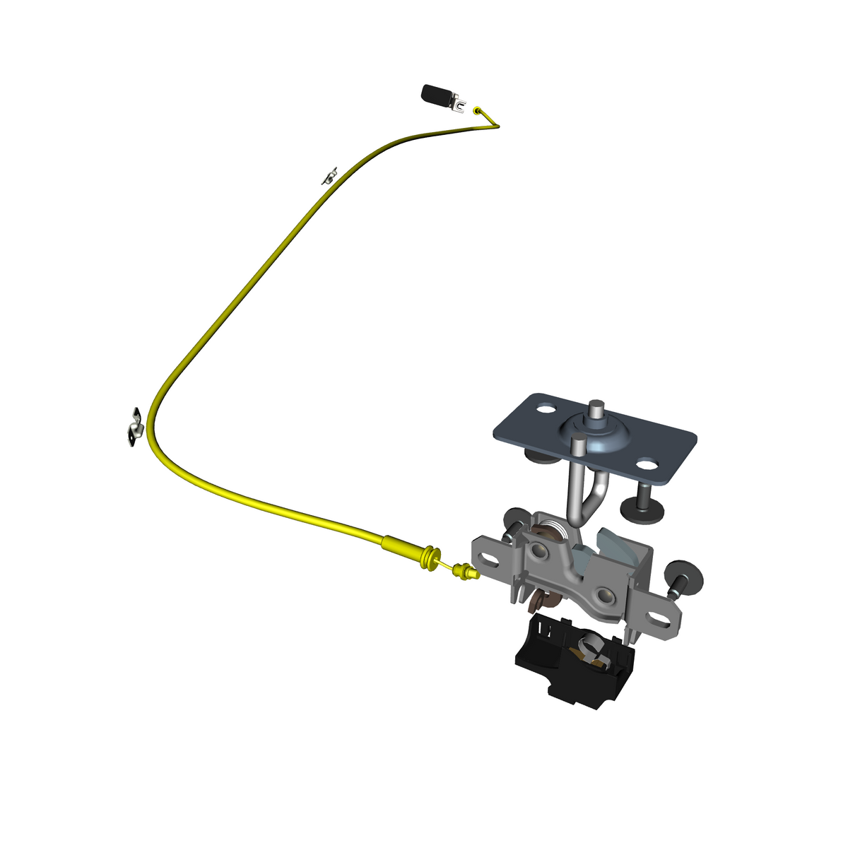 car: VALKYRIE,item_no: nan,quantity: 1,reference: VALKYRIE_PartsCatalogue-011405-10 Engine Cover Latch System