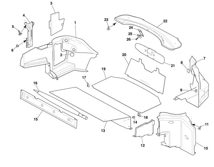 image 2 of firtree fastener,push-in,6.5x6.0