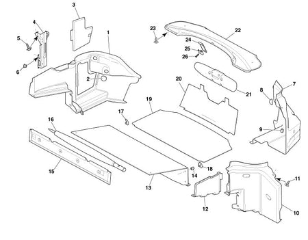 image 2 of firtree fastener,push-in,6.5x6.0