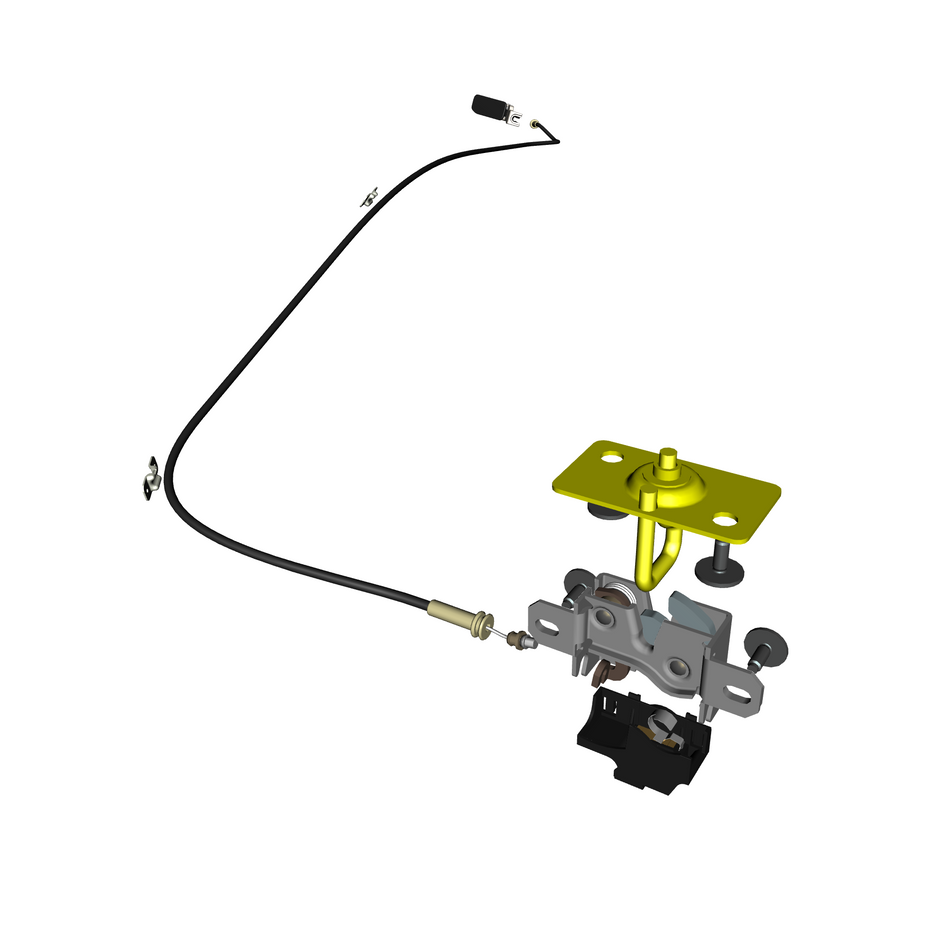 car:VALKYRIE,item_no:,quantity:1,reference:VALKYRIE_PartsCatalogue-011405-10 Engine Cover Latch System