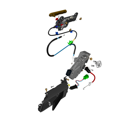car:TARAF,item_no:,quantity:2,reference:TARAF_PartsCatalogue-011404-02 Door Latch System Rear