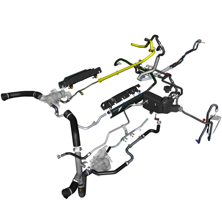 car: TARAF,item_no: nan,quantity: 1,reference: TARAF_PartsCatalogue-030300-01 Coolant Hoses & Reservoir