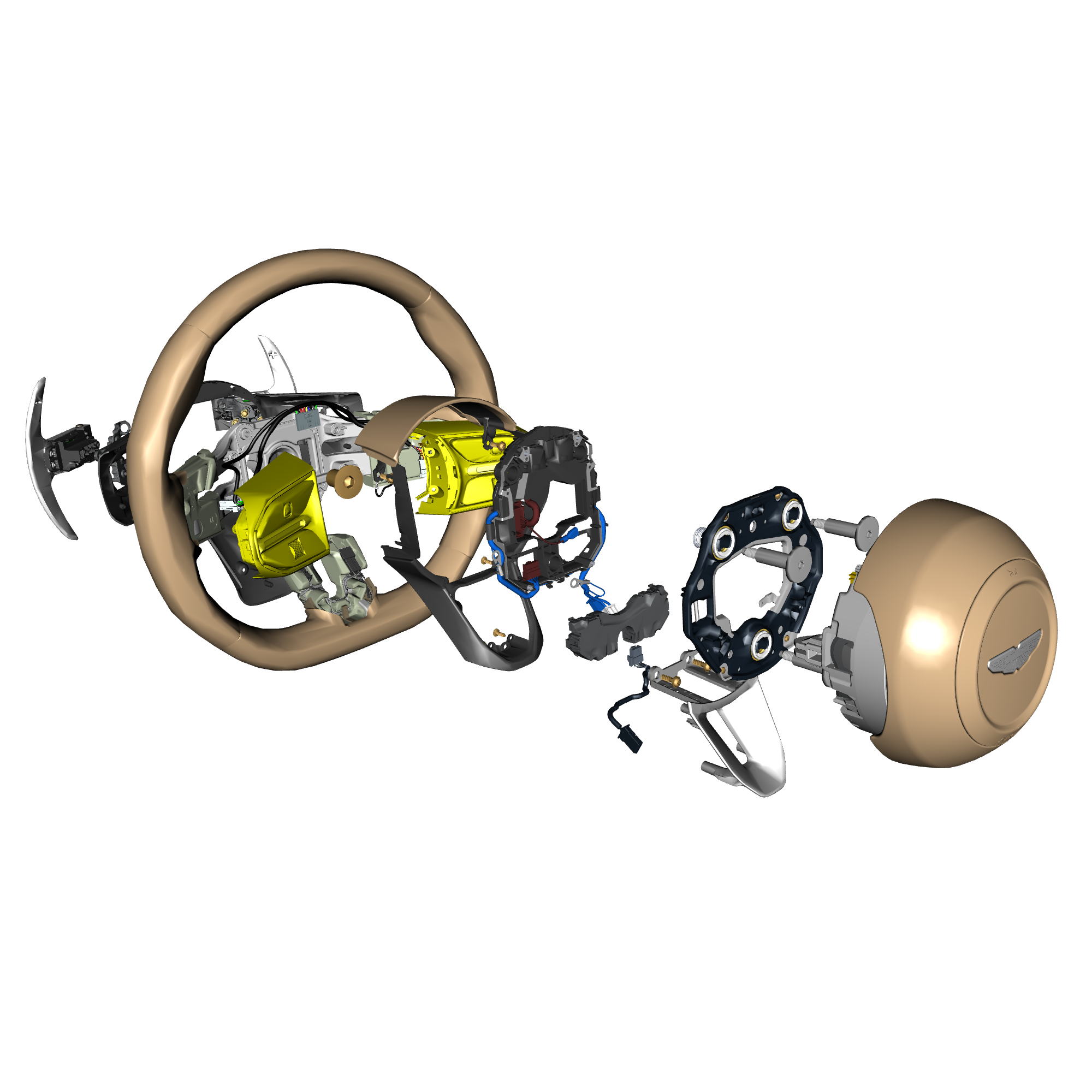 car: DBX,item_no: nan,quantity: 1,reference: DBX_PartsCatalogue-230500 Steering Wheel