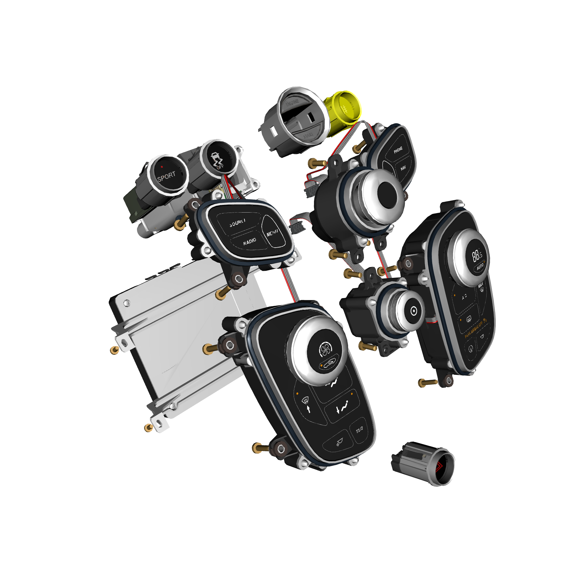 car:vantage v12s,item_no:,quantity:1.0,reference:vantage_v12s_partscatalogue-180304-10 centre stack switches v600