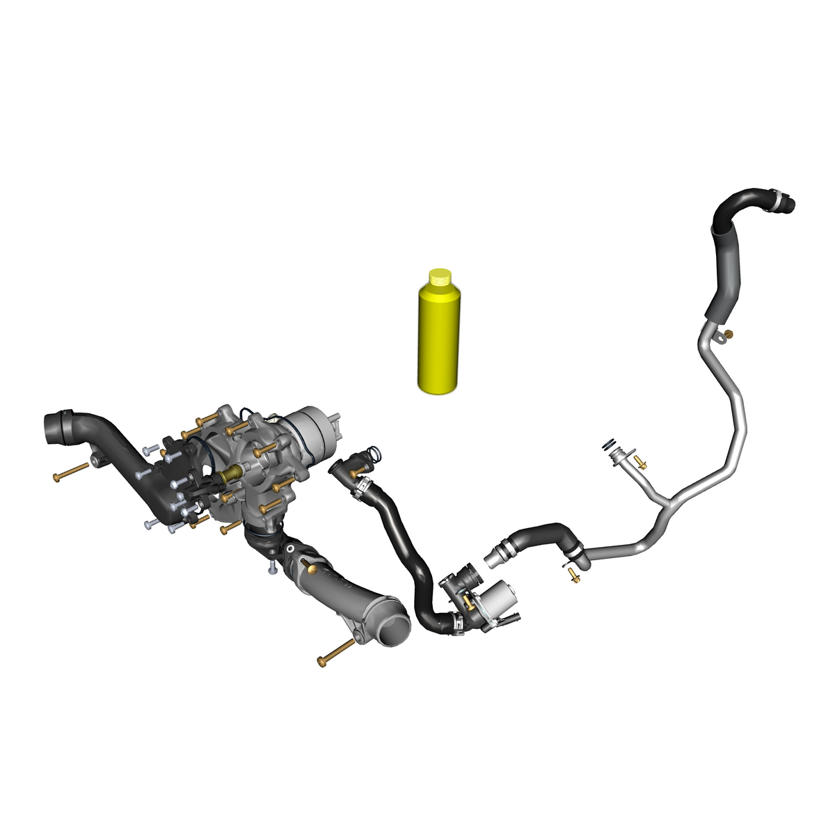 car: DBX,item_no: nan,quantity: A/R,reference: DBX_PartsCatalogue-031606-20 Coolant Pump & Lines