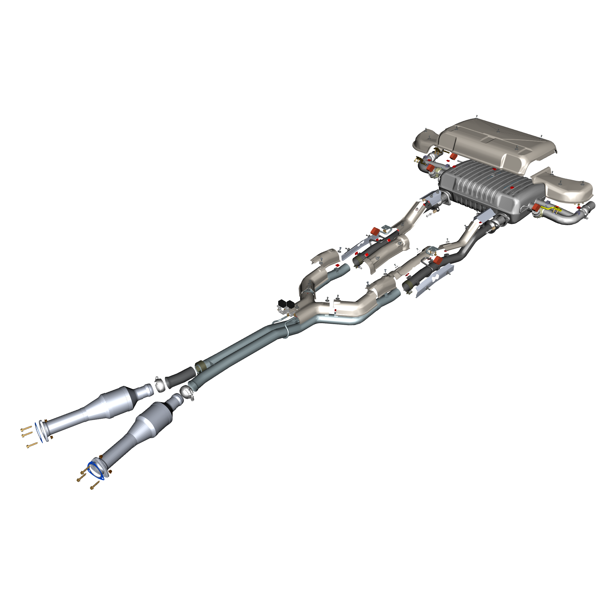 car: TARAF,item_no: nan,quantity: 1,reference: TARAF_PartsCatalogue-090500-01 Exhaust Pipes & Shields