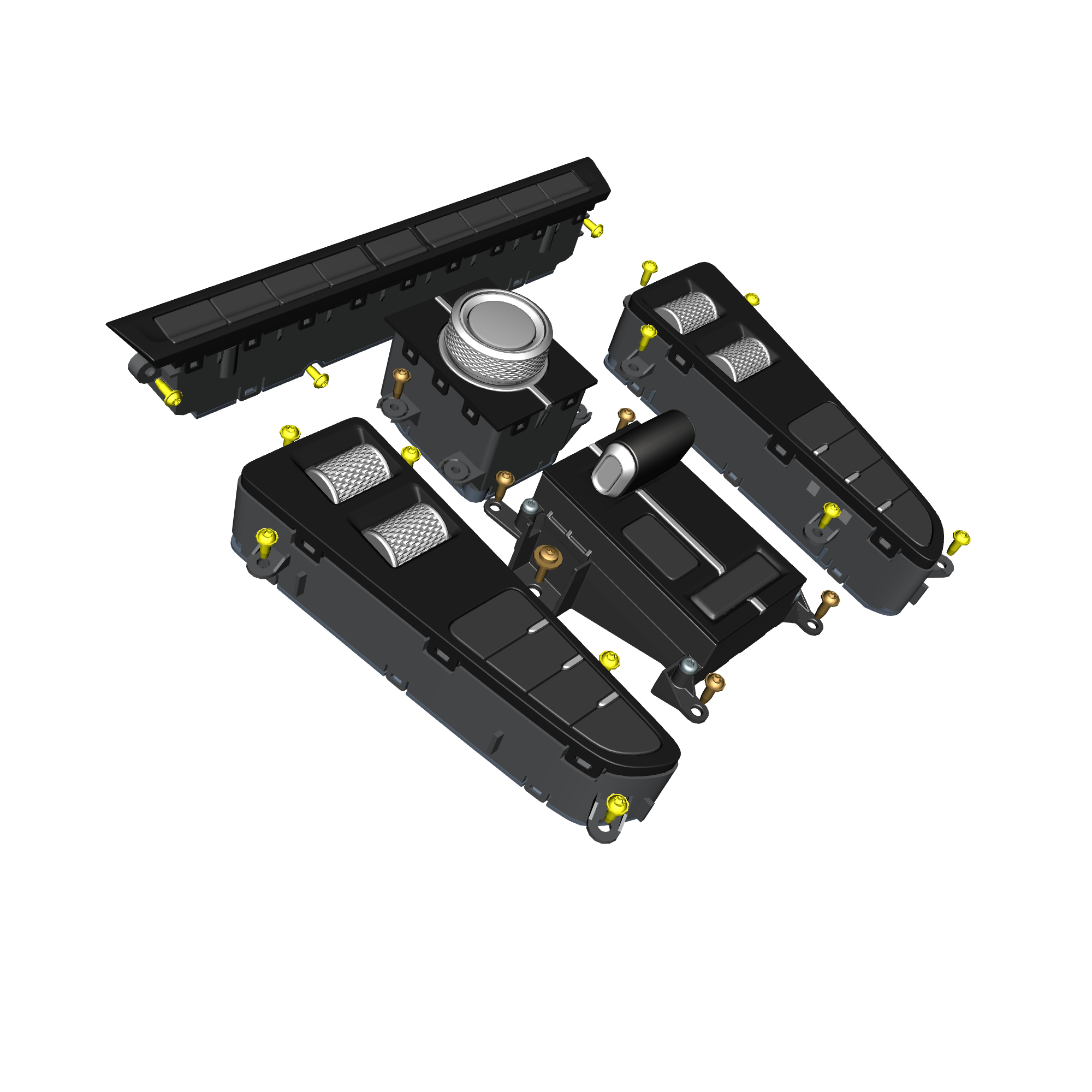 car:VANTAGE,item_no:,quantity:14.0,reference:VANTAGE_25_PartsCatalogue-180304 Console Mounted Switches