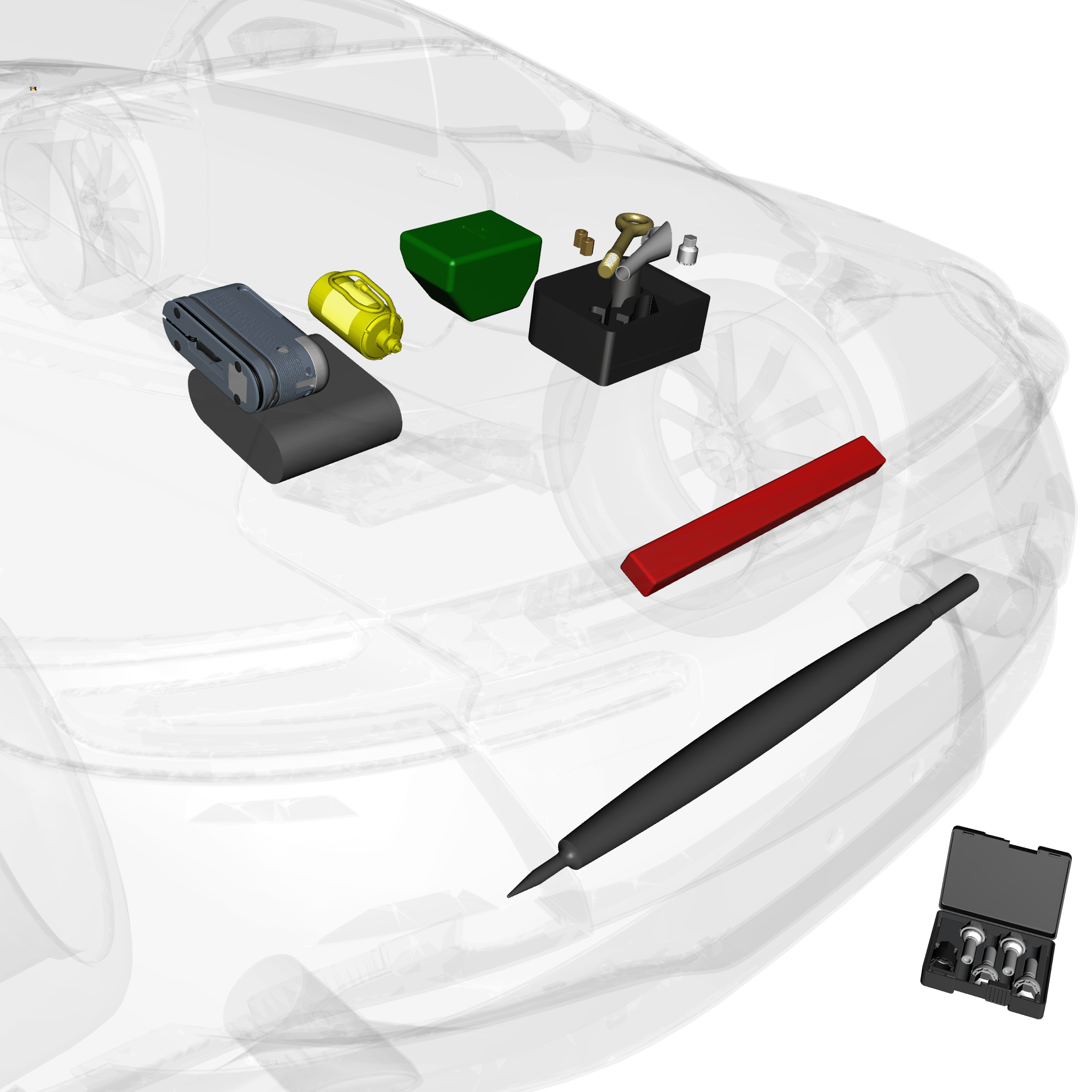 car: DB11,item_no: nan,quantity: 1,reference: DB11_PartsCatalogue-000200-10 Tools & Emergency
