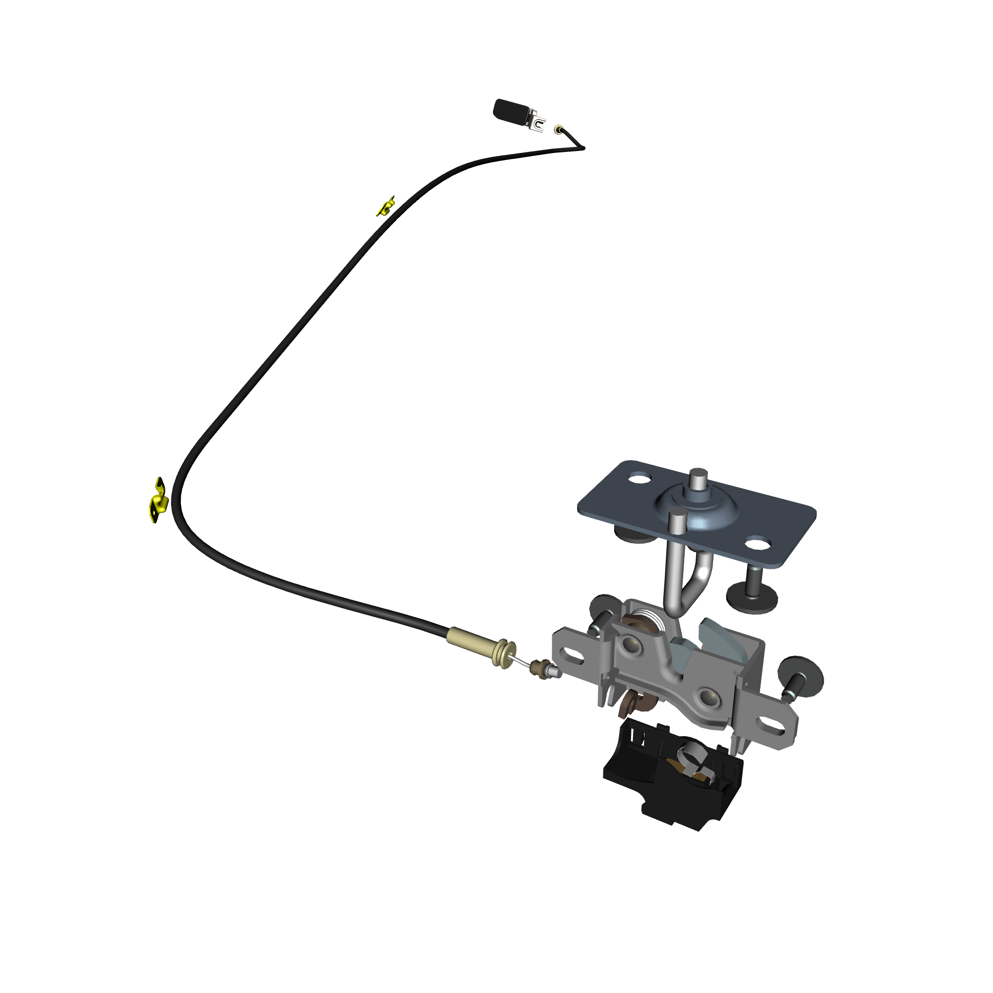 car: VALKYRIE,item_no: nan,quantity: 2,reference: VALKYRIE_PartsCatalogue-011405-10 Engine Cover Latch System