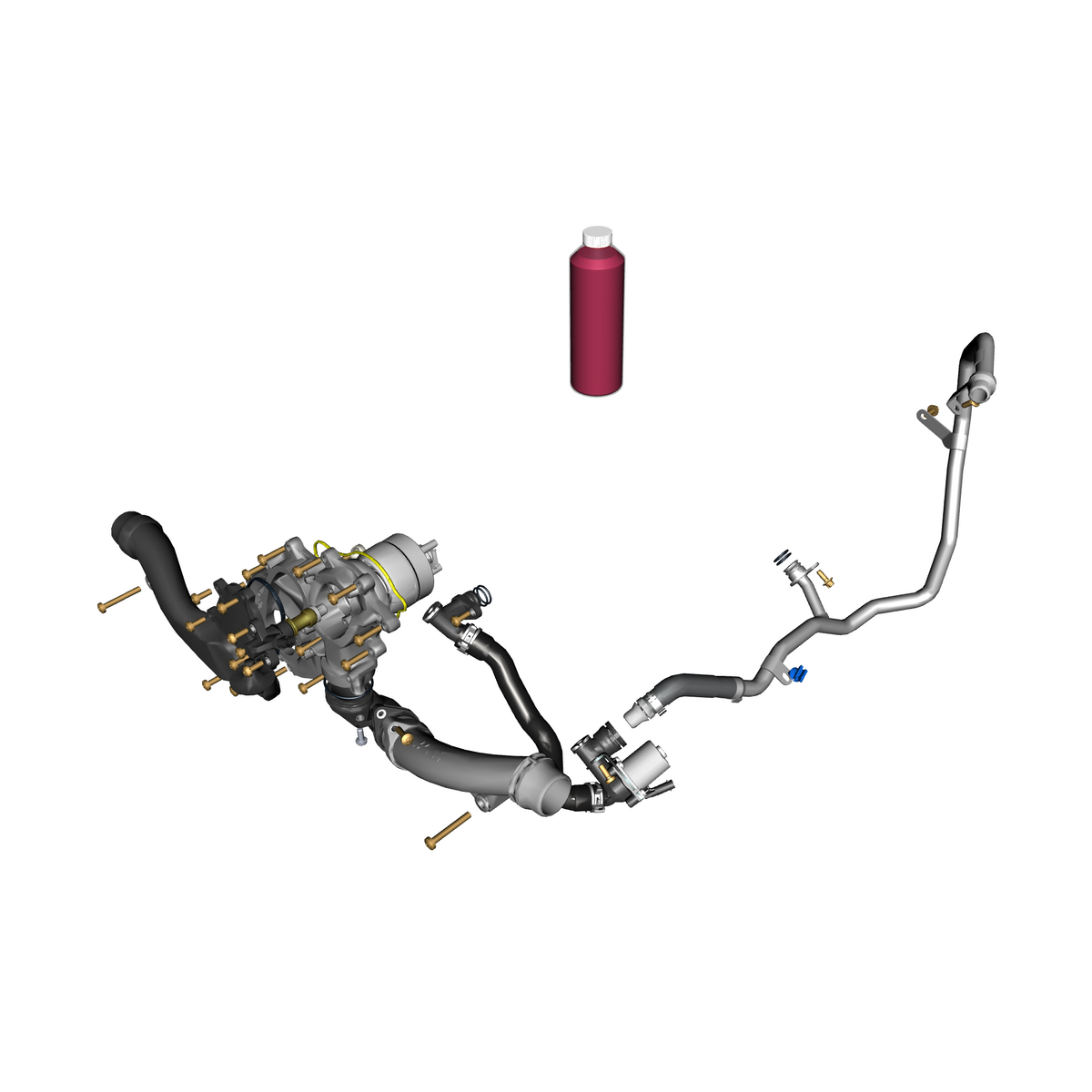 car: VANTAGE,item_no: nan,quantity: 1,reference: VANTAGE_25_PartsCatalogue-032106-20 Coolant Pump & Lines