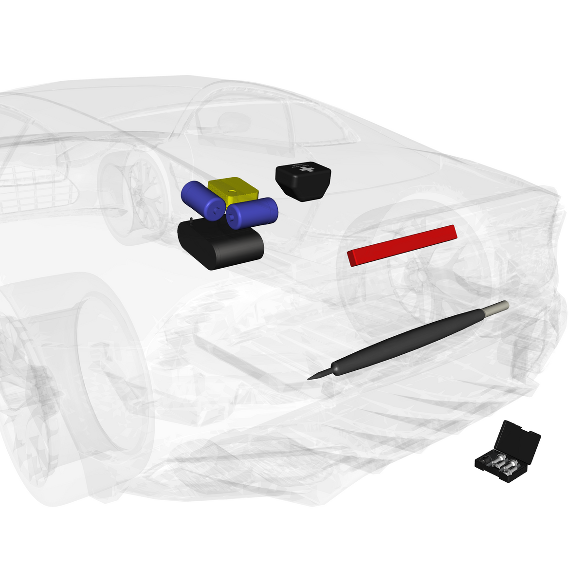 car: VANQUISH,item_no: nan,quantity: 1.0,reference: VANQUISH_25_PartsCatalogue-000200 Tools & Emergency