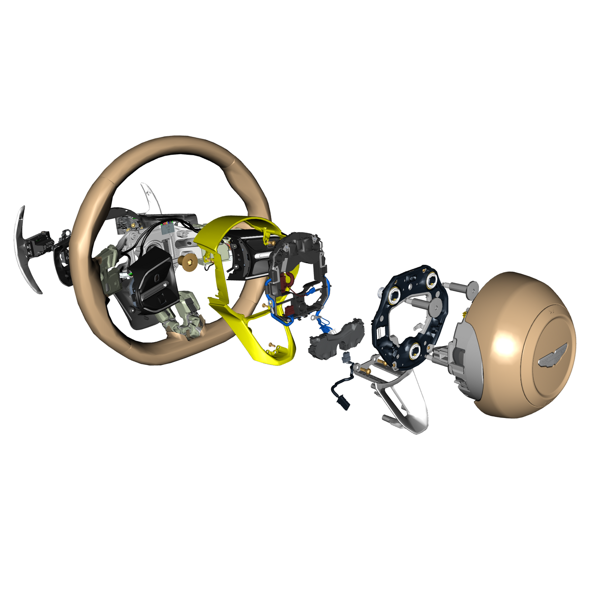car: DBX,item_no: nan,quantity: 1,reference: DBX_PartsCatalogue-230500 Steering Wheel