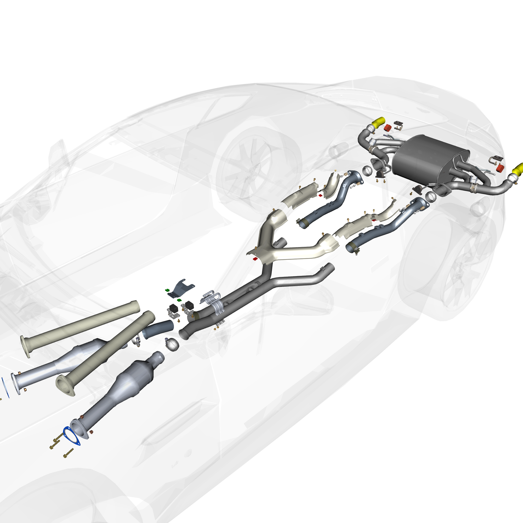 car:VANTAGE V12S,item_no:,quantity:2,reference:VANTAGE_V12S_PartsCatalogue-090300-01 Exhaust Pipes & Shields - 'S'