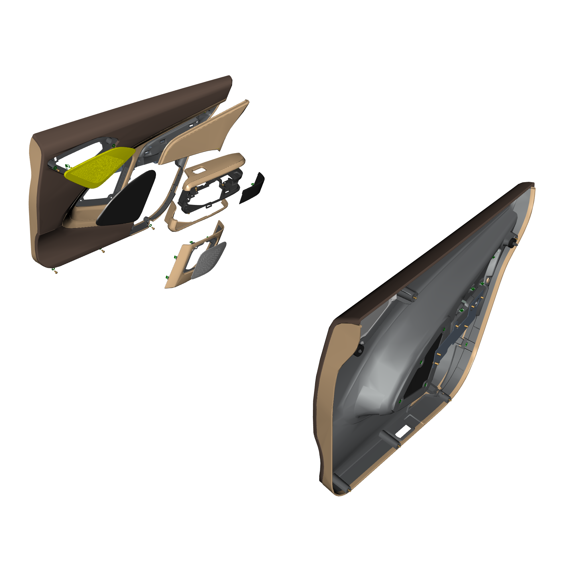 car: TARAF,item_no: nan,quantity: 1,reference: TARAF_PartsCatalogue-010508-01 Rear Door Trim
