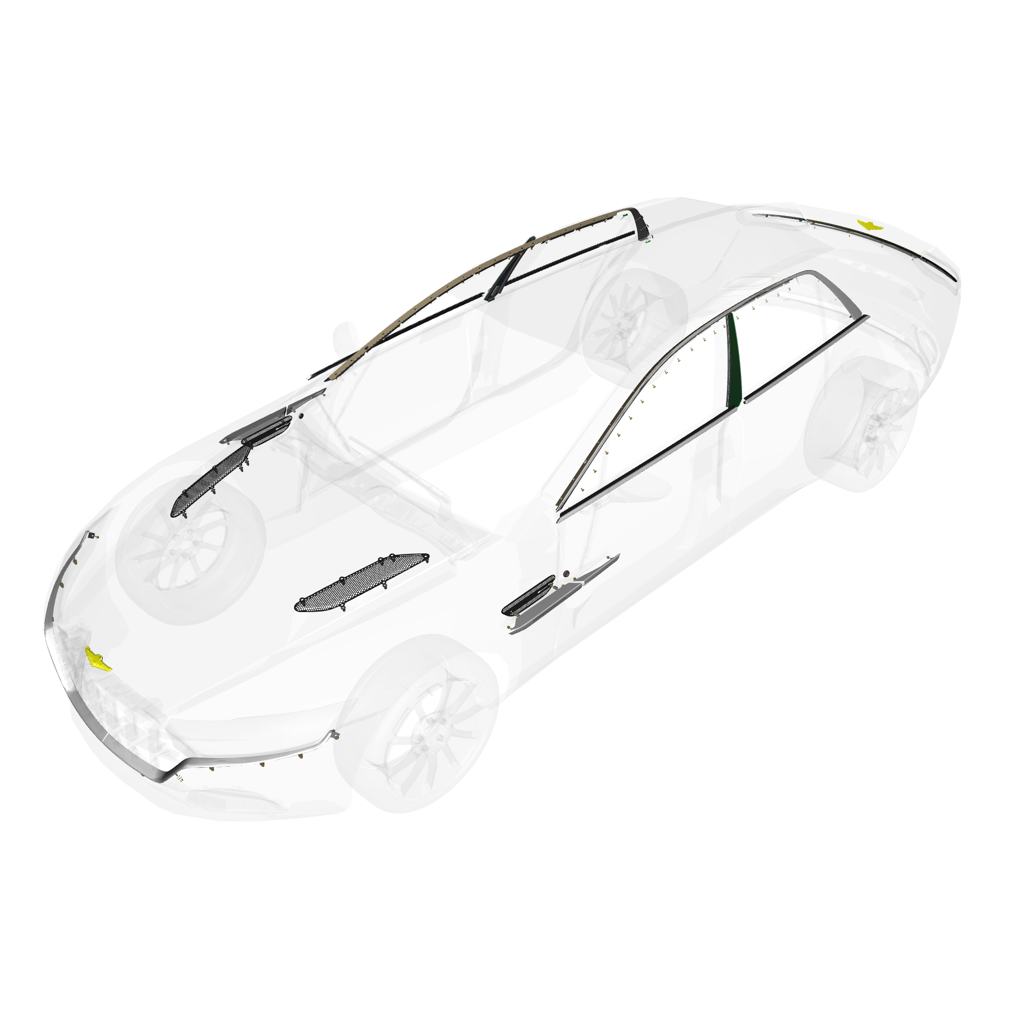 car: TARAF,item_no: nan,quantity: 2.0,reference: TARAF_PartsCatalogue-010803-01 Exterior Trim
