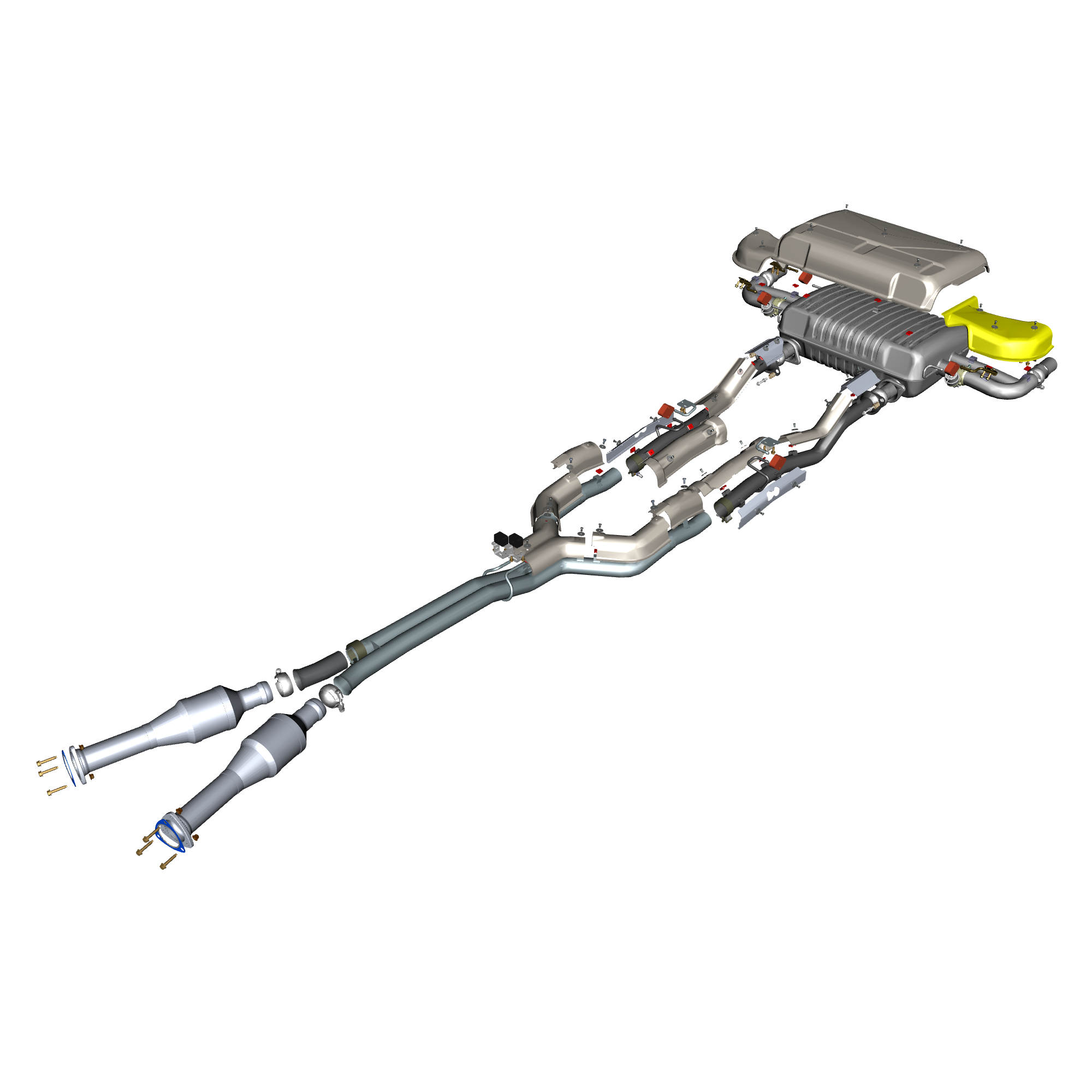 car: TARAF,item_no: nan,quantity: 1,reference: TARAF_PartsCatalogue-090500-01 Exhaust Pipes & Shields