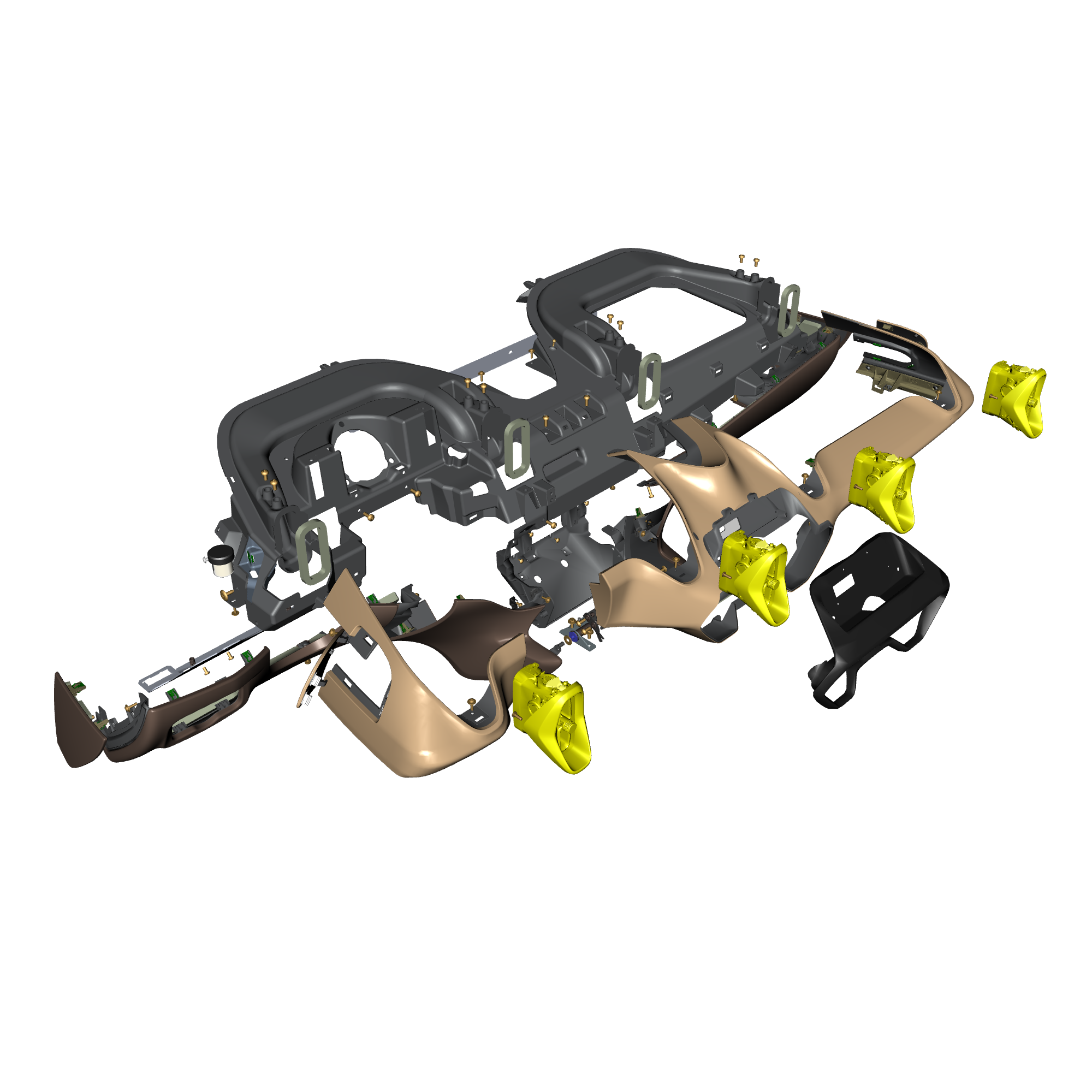 car: DBR22,item_no: nan,quantity: 4,reference: DBR22_PartsCatalogue-011202-10 Lower Instrument Panel