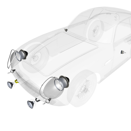 car: DB4 GTZ,item_no: nan,quantity: 1,reference: DB4GTZ_PartsCatalogue-170100-02 Front Lighting