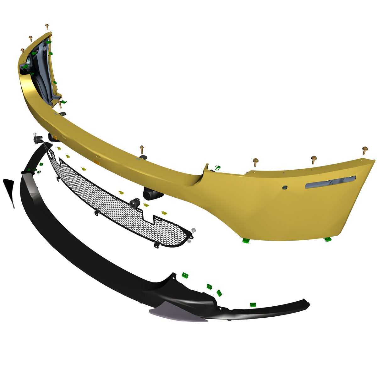 car:vantage v12s,item_no:,quantity:6,reference:vantage_v12s_partscatalogue-011901-01 front bumper - s