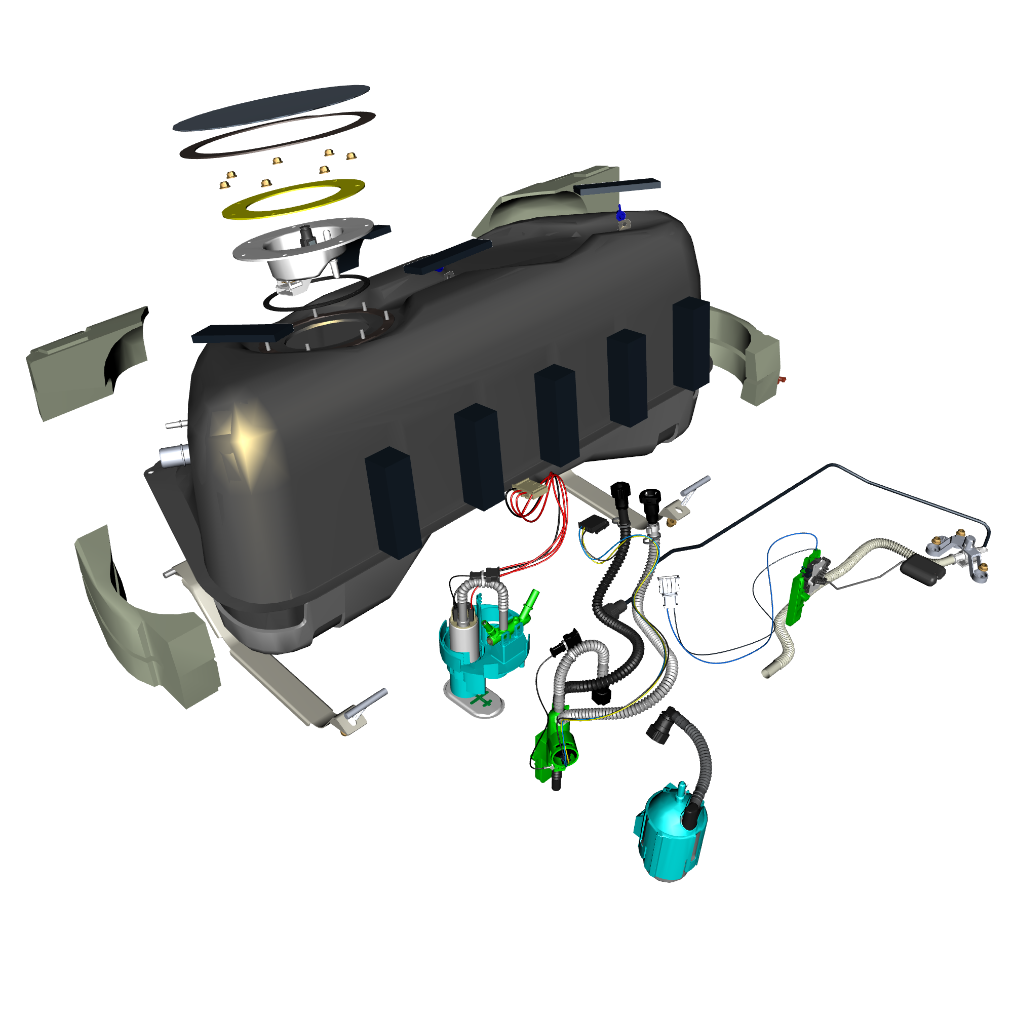 car:vantage,item_no:,quantity:1,reference:vantage_19_partscatalogue-100101-10 fuel tank assembly