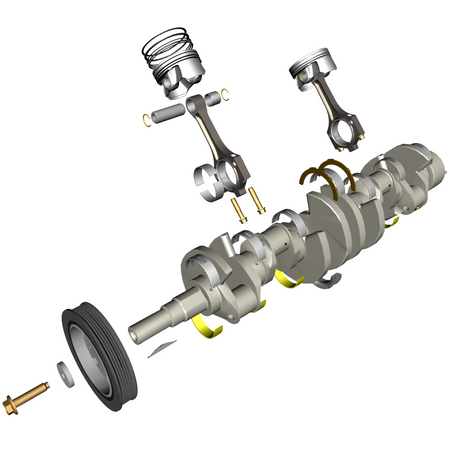 car: VANTAGE V12S,item_no: nan,quantity: 6,reference: VANTAGE_V12S_PartsCatalogue-031100-01 Crankshaft & Pistons
