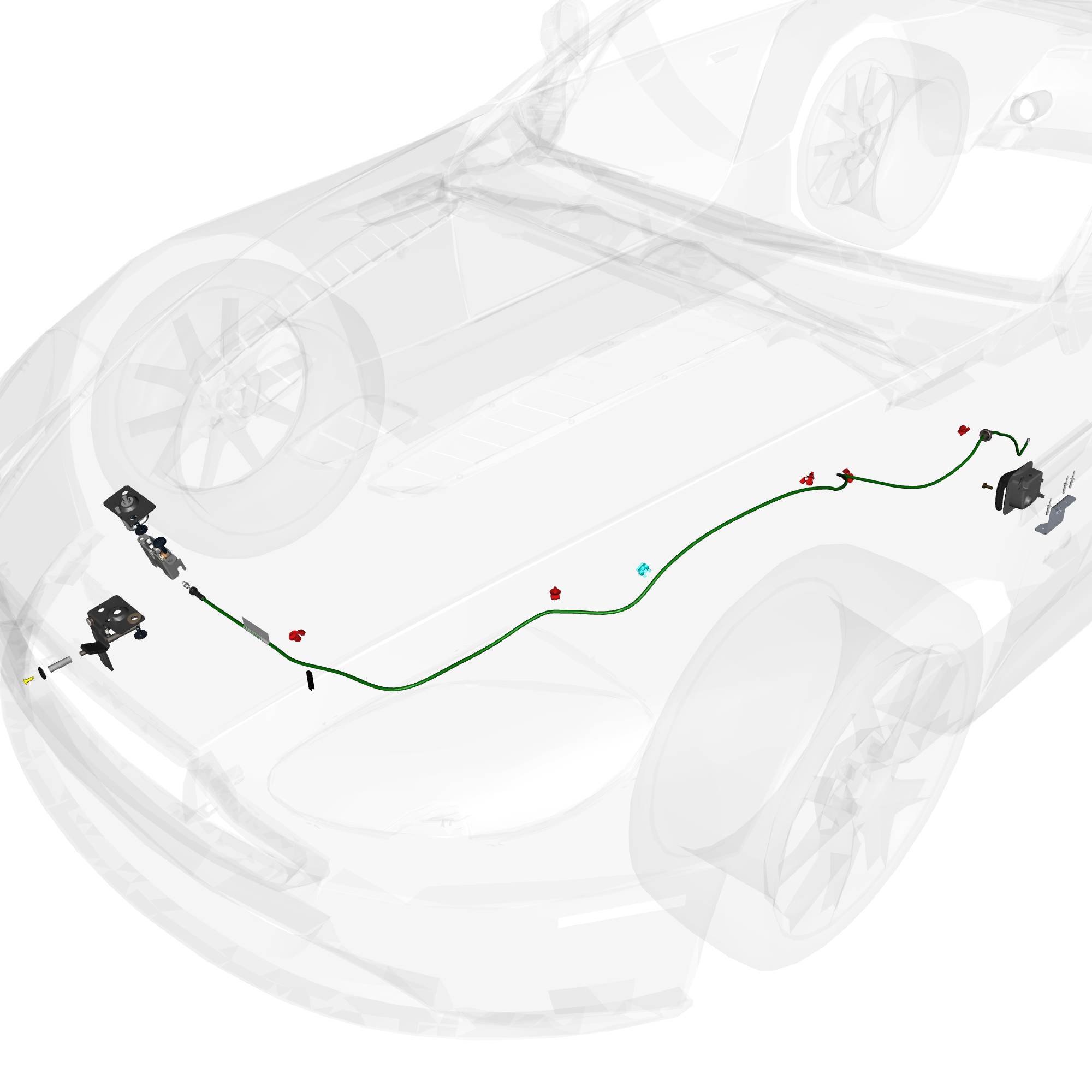 car: VANTAGE V12S,item_no: nan,quantity: 1,reference: VANTAGE_V12S_PartsCatalogue-011403-01 Bonnet Latch System