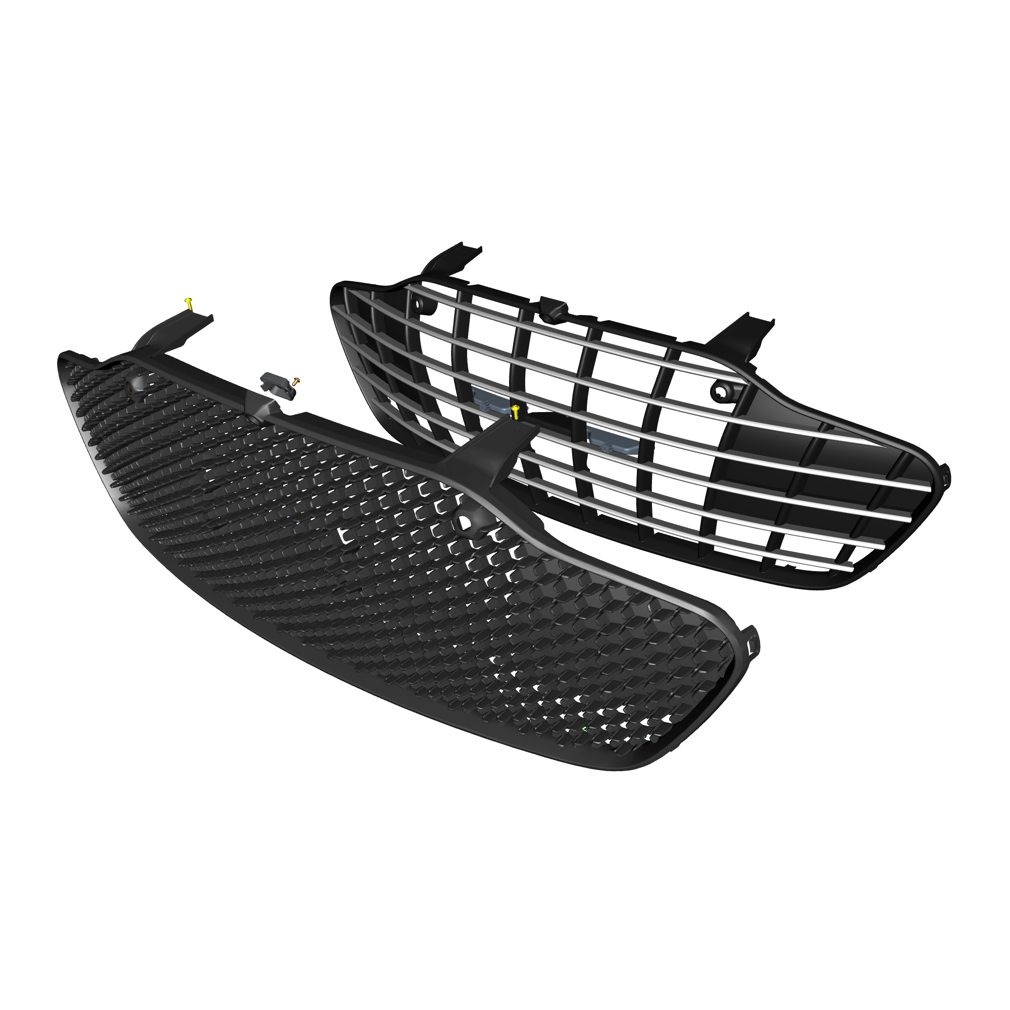 car: DBS,item_no: nan,quantity: 2,reference: DBS_19_PartsCatalogue-010801-10 Radiator Grille