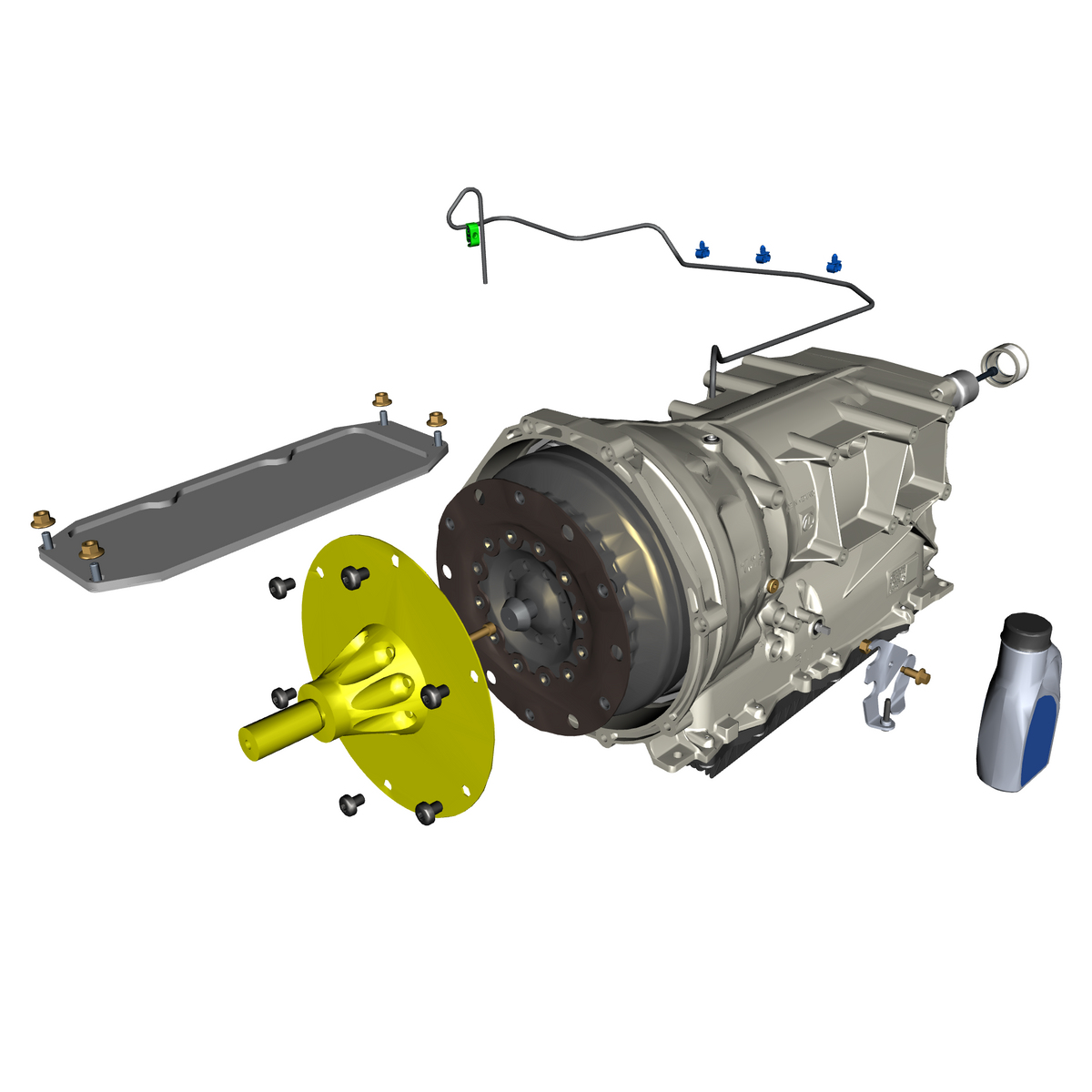 car:vantage,item_no:,quantity:1,reference:vantage_19_partscatalogue-070100-10 transmission assembly