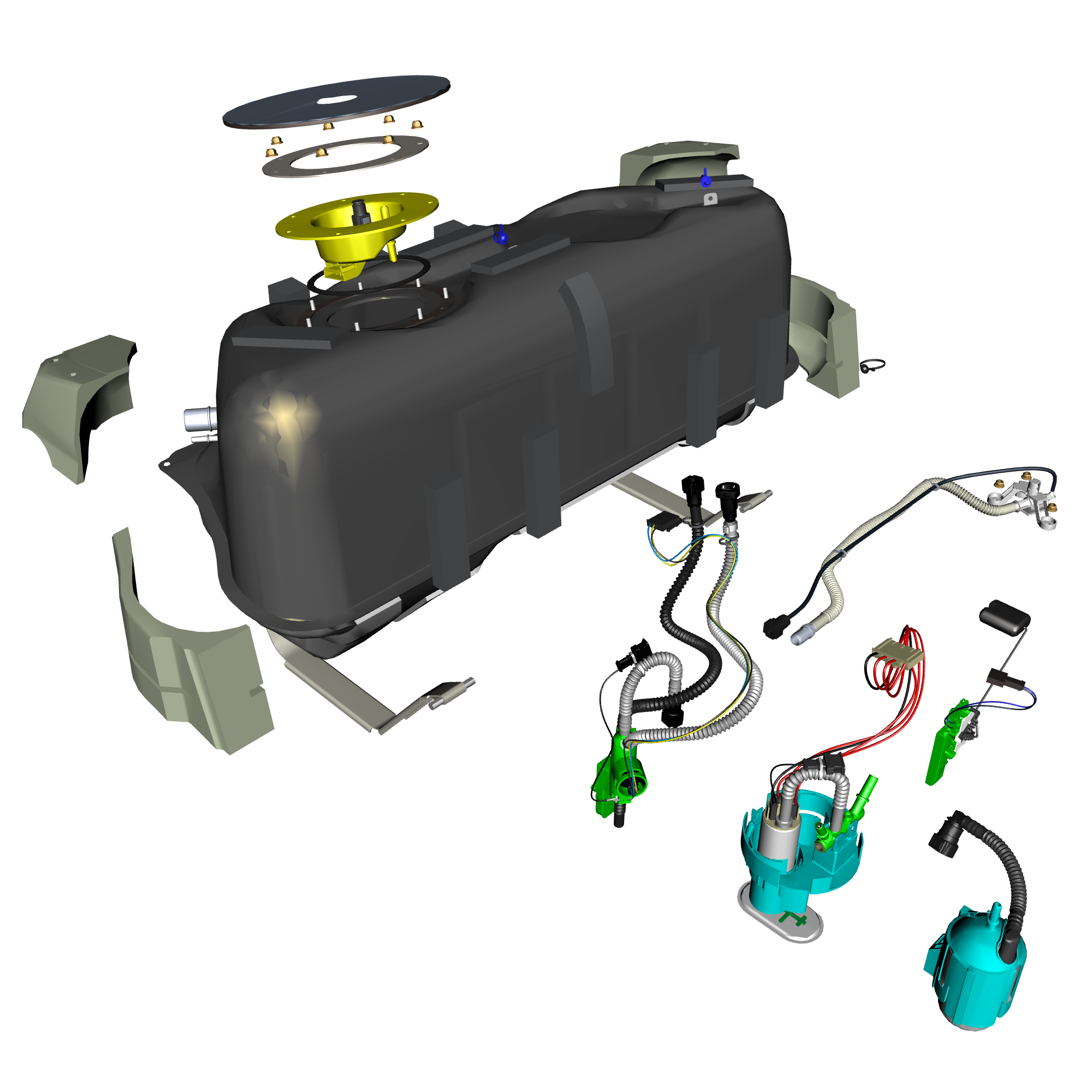 car: DB12,item_no: nan,quantity: 1,reference: DB12_24_PartsCatalogue-100101 Fuel Tank Assembly