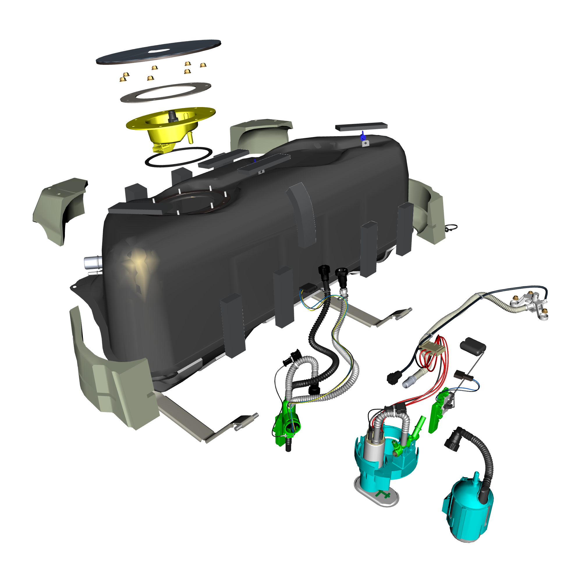 car:vanquish,item_no:,quantity:1,reference:vanquish_25_partscatalogue-100101 fuel tank assembly