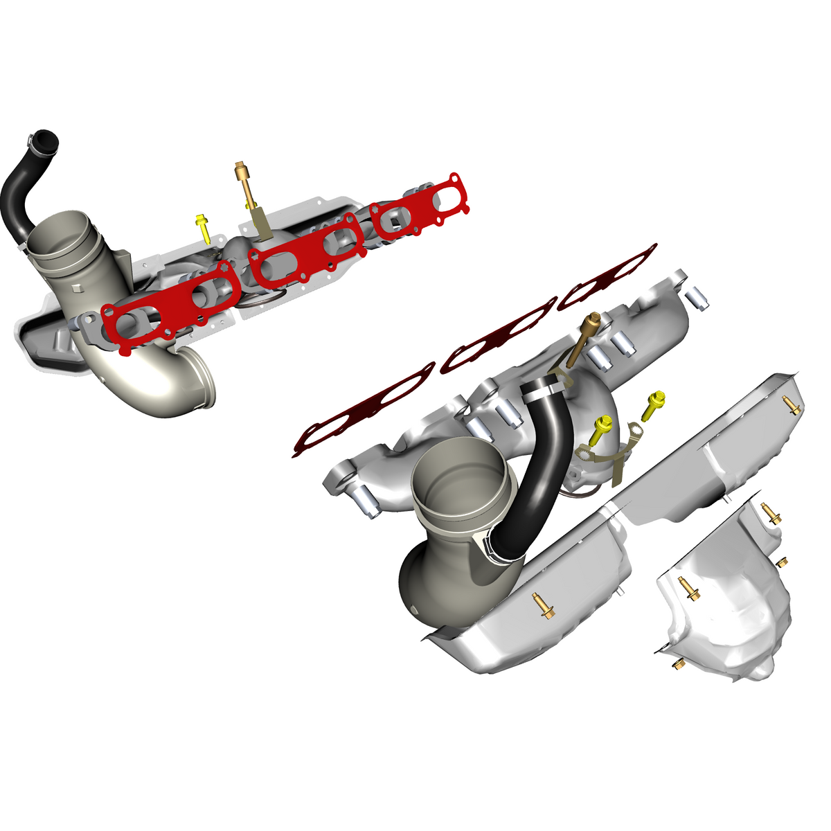 car: DBS ZAGATO,item_no: nan,quantity: 4,reference: DBS_ZAGATO_PartsCatalogue-032103-20 Exhaust Manifolds