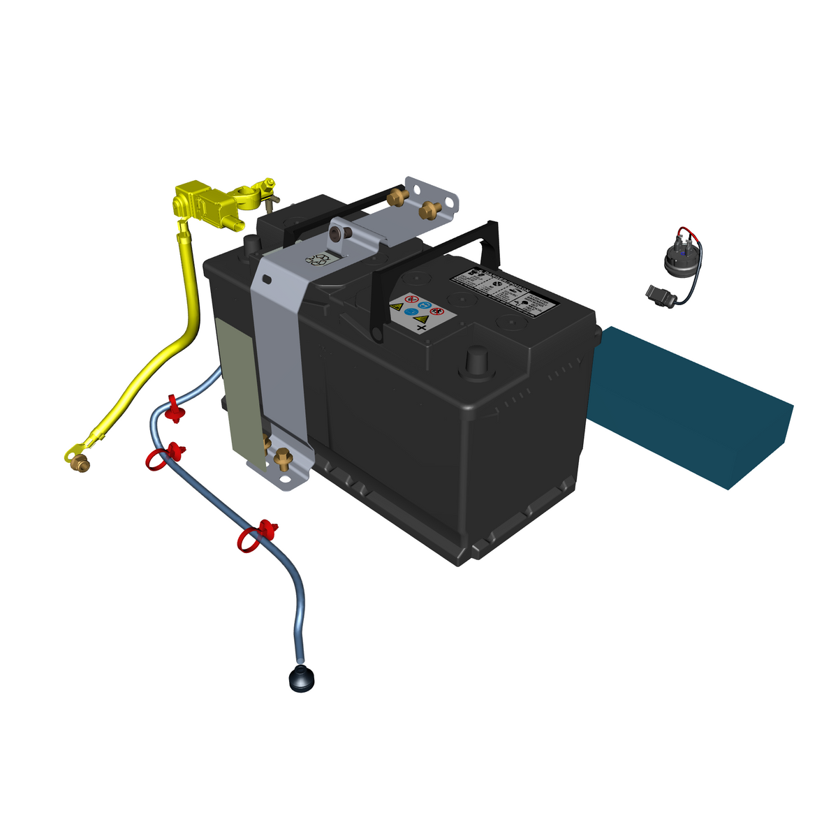 car: DBR22,item_no: nan,quantity: 1,reference: DBR22_PartsCatalogue-140100-10 Service Battery