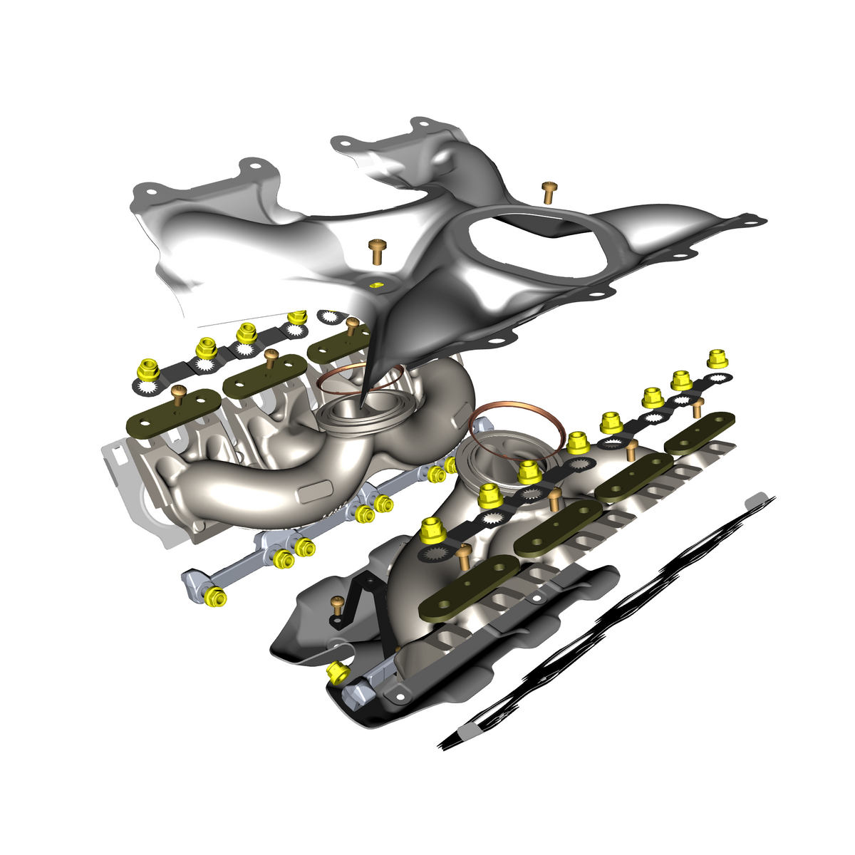 car: DBX,item_no: nan,quantity: 32,reference: DBX_PartsCatalogue-031612-10 Exhaust Manifold