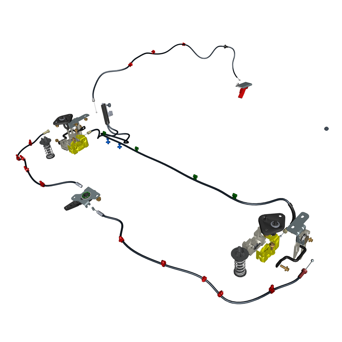 car:vanquish,item_no:,quantity:2.0,reference:vanquish_25_partscatalogue-011403 bonnet latch system