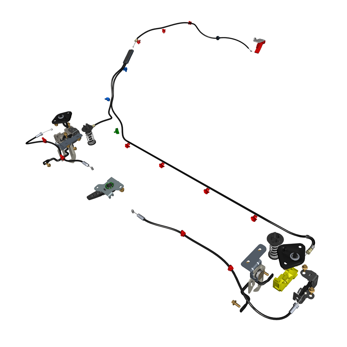 car: DBX,item_no: nan,quantity: 1,reference: DBX_PartsCatalogue-310904 Bonnet Latch System
