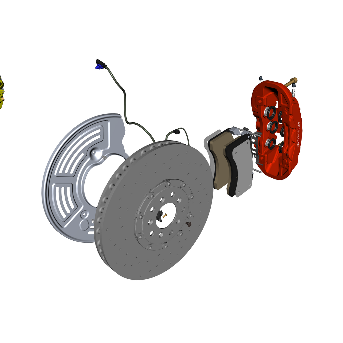 car: DB12,item_no: nan,quantity: 1,reference: DB12_24_PartsCatalogue-060300 Front CCB Brakes