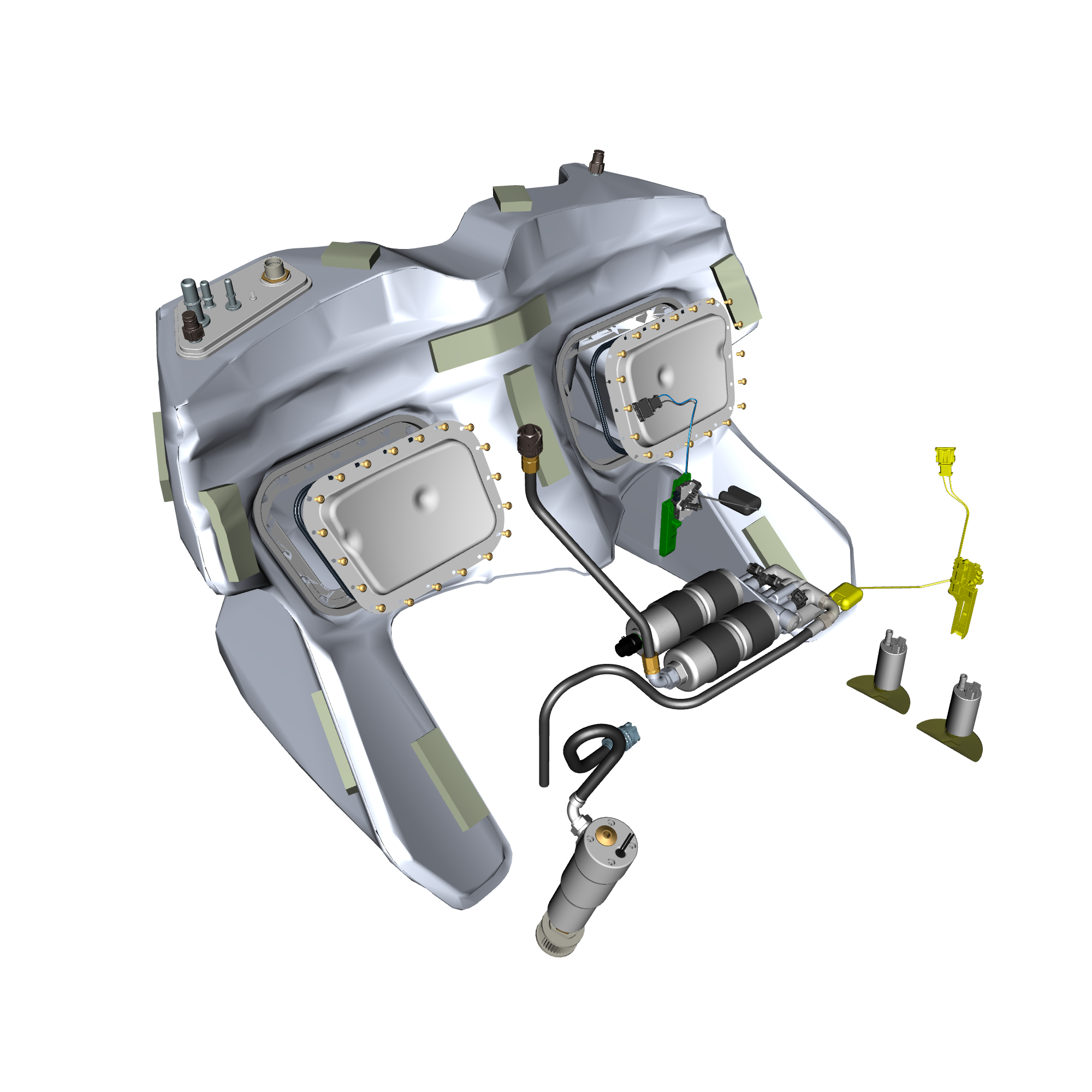 car: VALKYRIE,item_no: nan,quantity: 1,reference: VALKYRIE_PartsCatalogue-100101-10 Fuel Tank Assembly