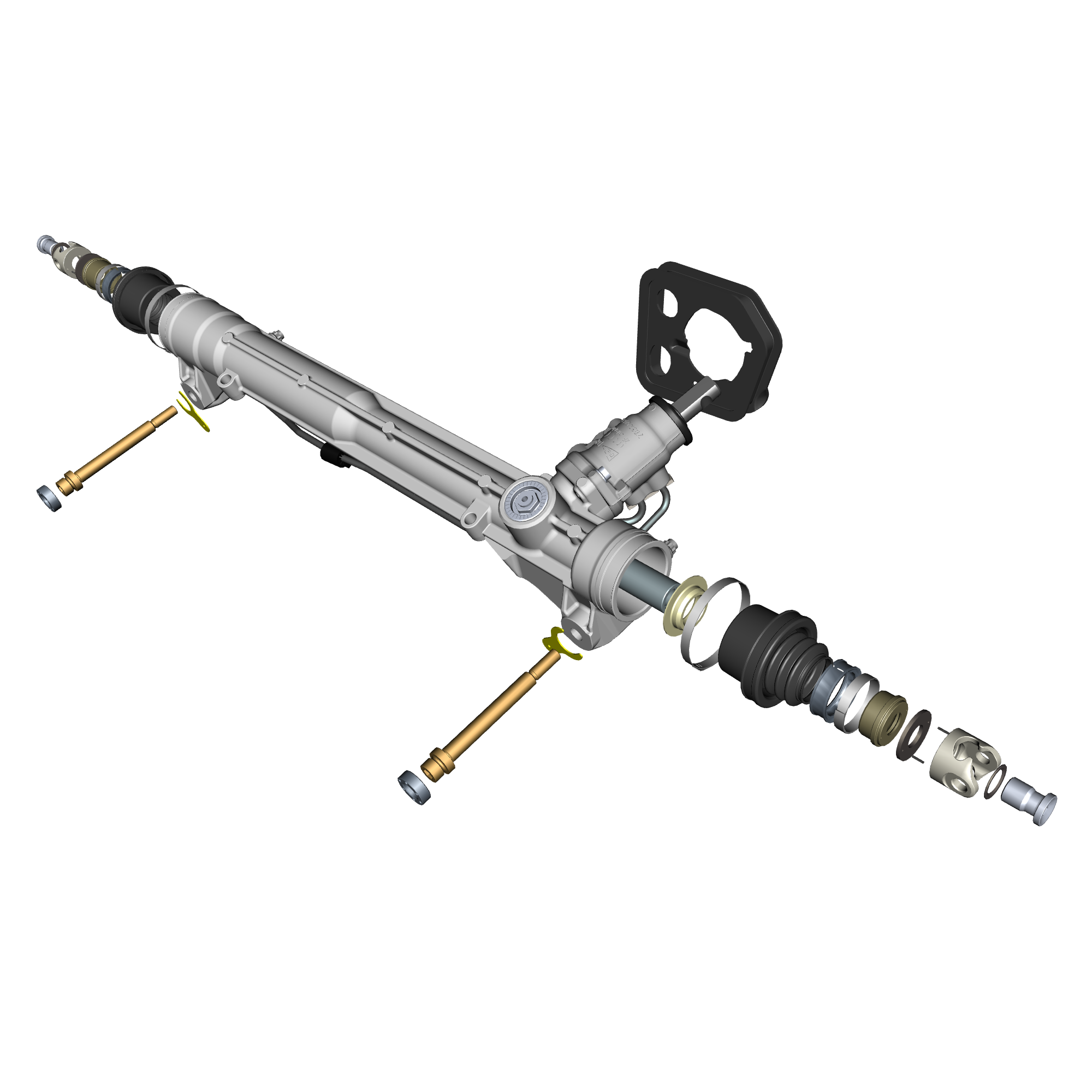car: VALKYRIE,item_no: nan,quantity: 2,reference: VALKYRIE_PartsCatalogue-110101-10 Steering Rack