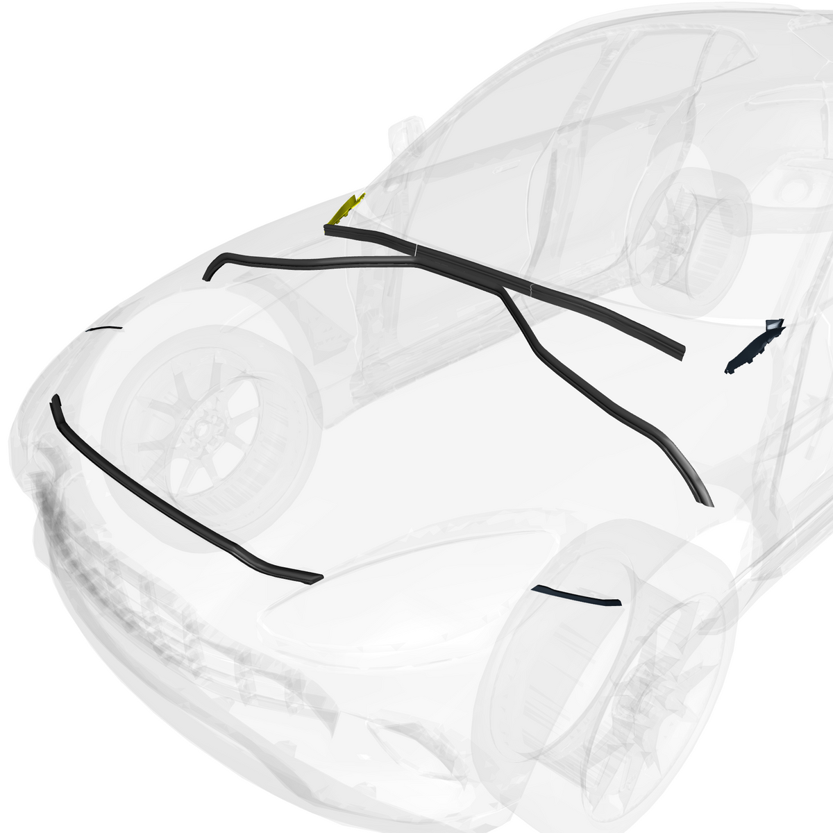 car: DBX,item_no: nan,quantity: 1,reference: DBX_PartsCatalogue-310504-10 Hood Weatherstrip