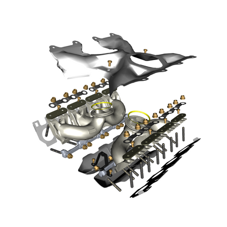 car:VANTAGE,item_no:,quantity:2,reference:VANTAGE_25_PartsCatalogue-032112-10 Exhaust Manifold