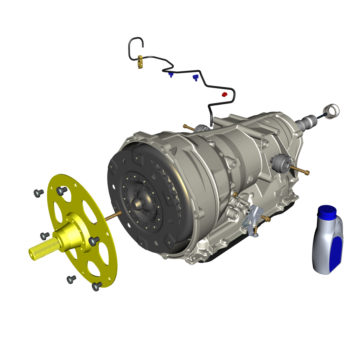 car:VANQUISH,item_no:,quantity:1,reference:VANQUISH_25_PartsCatalogue-070109 Transmission Assembly