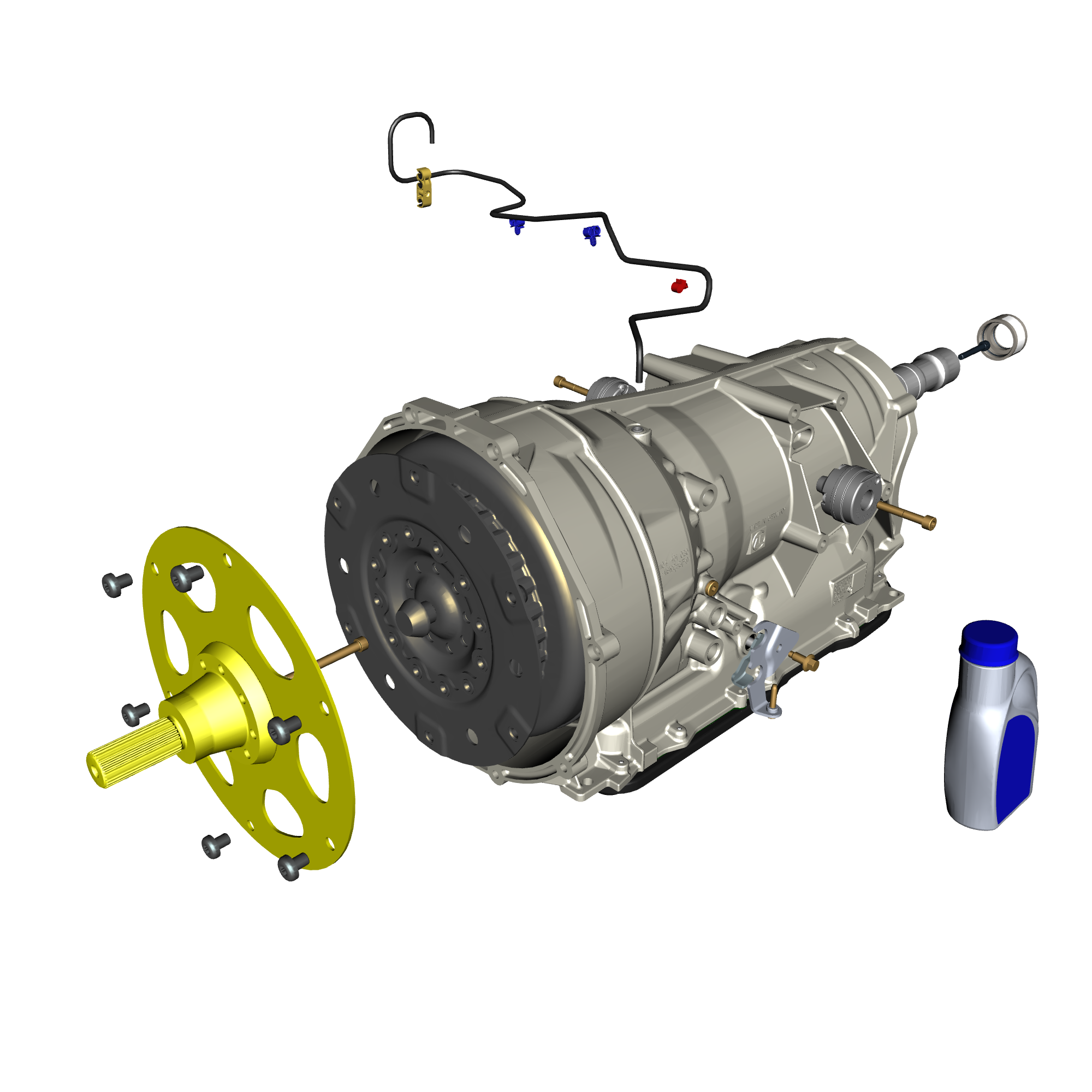 car:VANQUISH,item_no:,quantity:1,reference:VANQUISH_25_PartsCatalogue-070109 Transmission Assembly