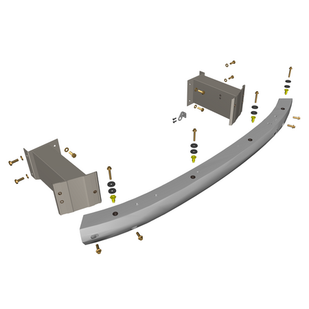 car: VULCAN,item_no: nan,quantity: 4.0,reference: VULCAN_PartsCatalogue-010112-02 Rear Bumper Armature