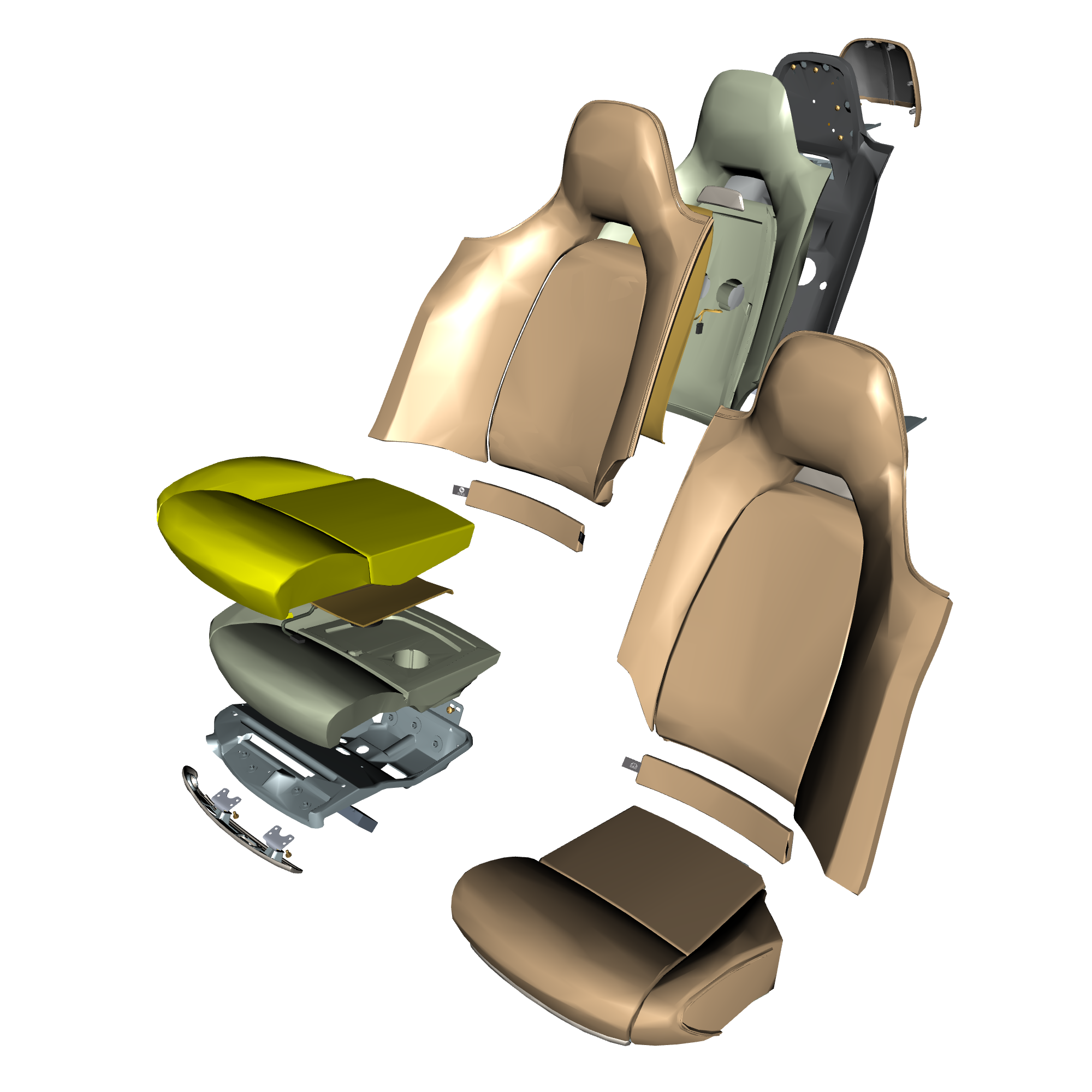 car:taraf,item_no:,quantity:1.0,reference:taraf_partscatalogue-011010-01 second row seats