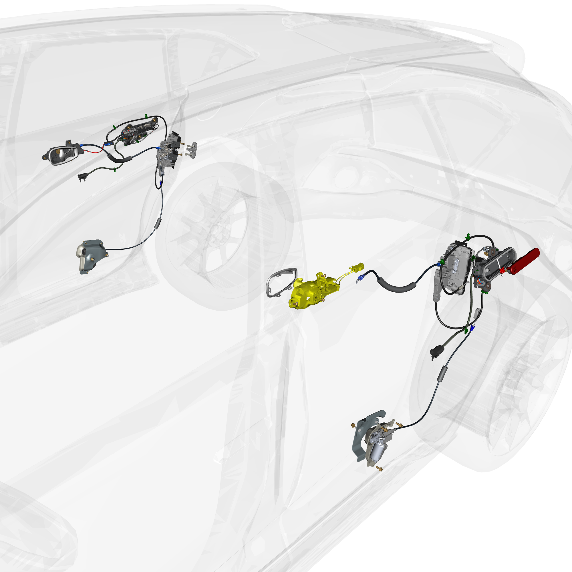 car: DBX,item_no: nan,quantity: 1,reference: DBX_PartsCatalogue-310905-20 Rear Door Latch
