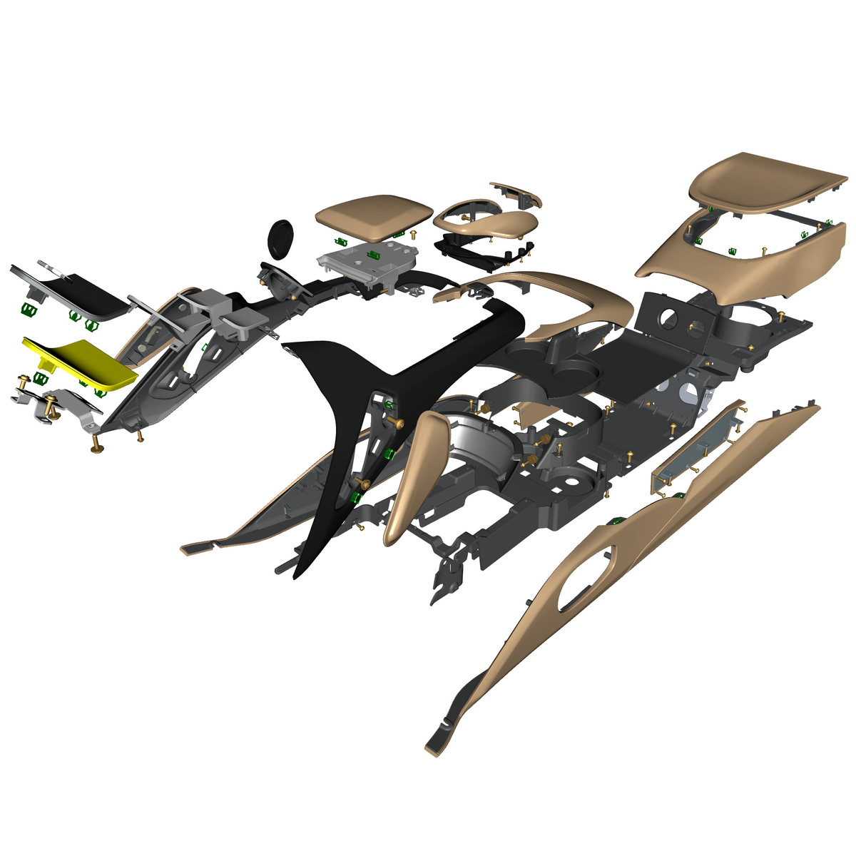 car:VANTAGE,item_no:,quantity:1.0,reference:VANTAGE_19_PartsCatalogue-011216-10 Floor Console