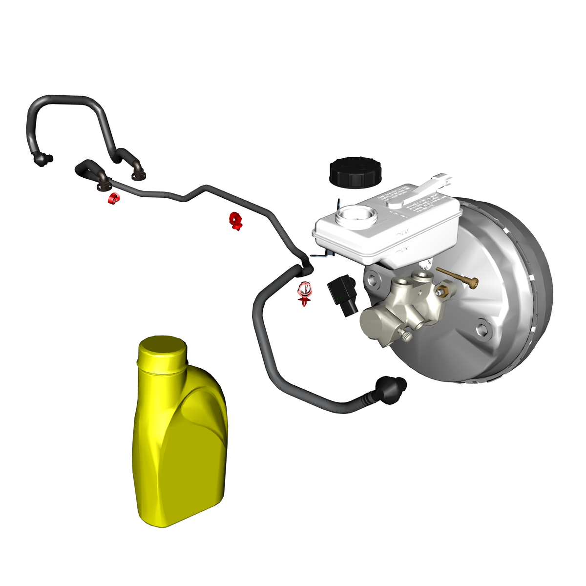 car:VANTAGE,item_no:,quantity:A/R,reference:VANTAGE_25_PartsCatalogue-060700-20 Power Brake