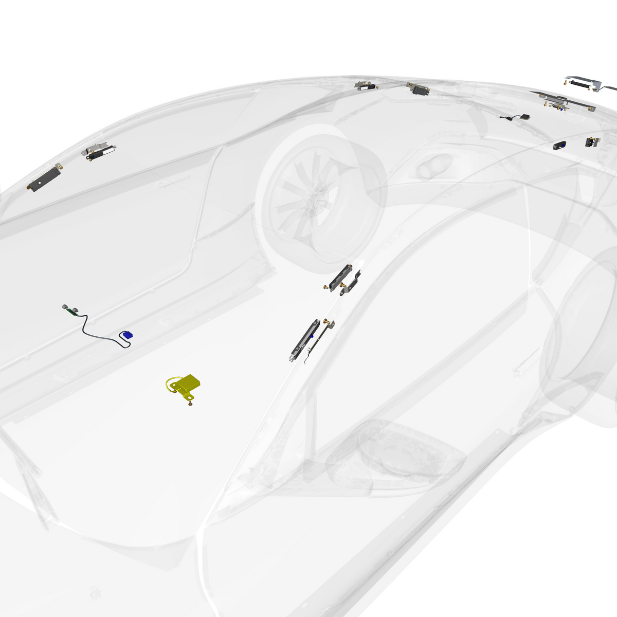 car: DB11,item_no: nan,quantity: 1.0,reference: DB11_PartsCatalogue-150210-10 Antenna