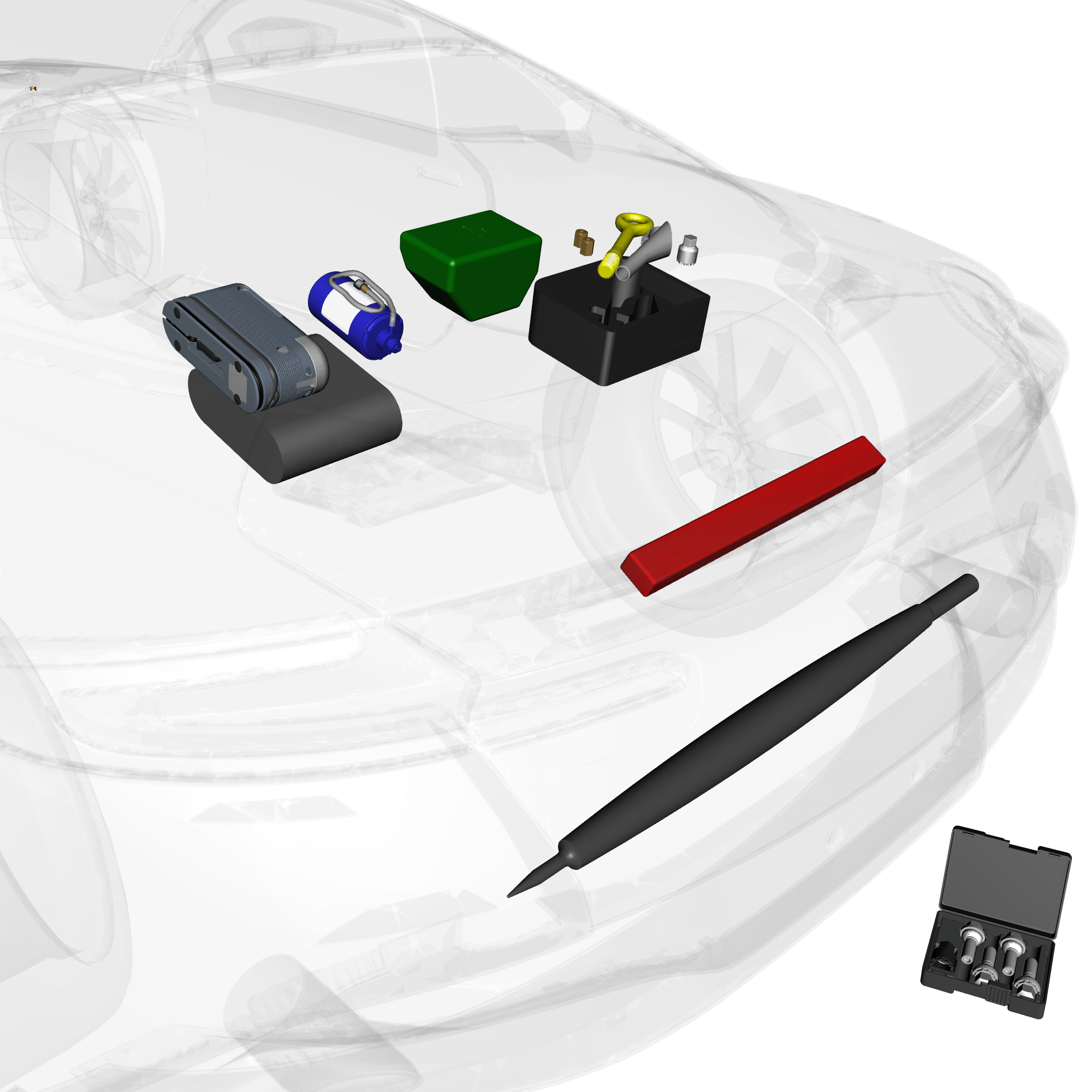 car: DB11,item_no: nan,quantity: 1,reference: DB11_PartsCatalogue-000200-10 Tools & Emergency