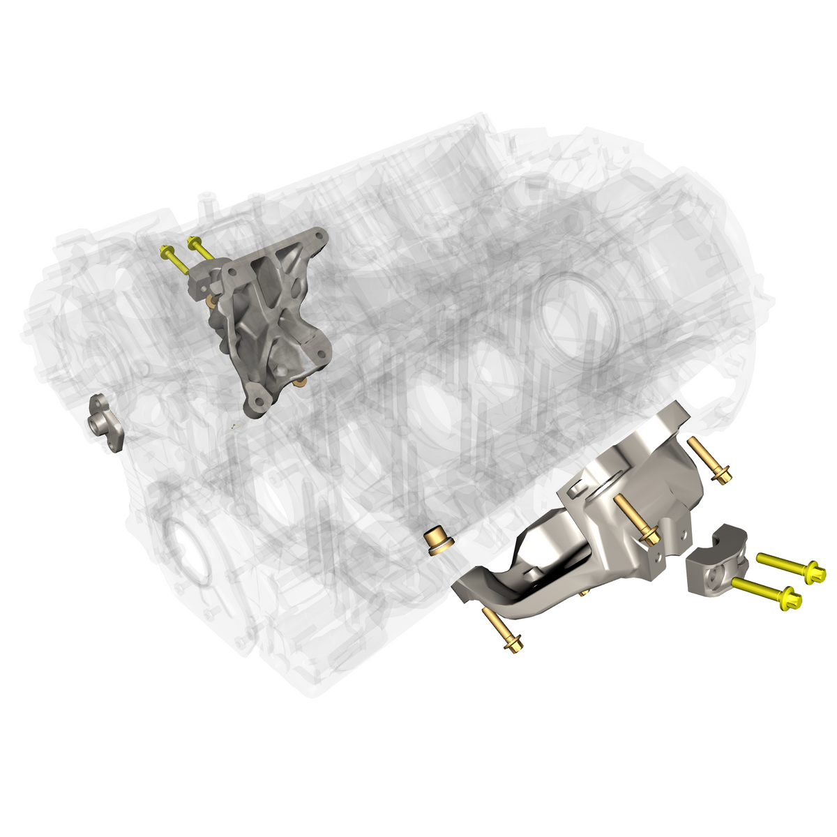 car: VANTAGE,item_no: nan,quantity: 4,reference: VANTAGE_19_PartsCatalogue-030103-10 Engine Mounting Brackets